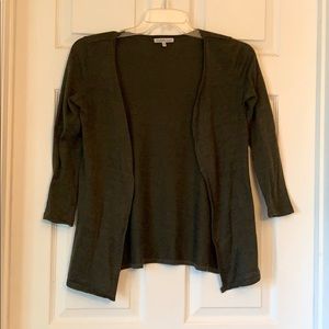 charlotte russe dark green sweater